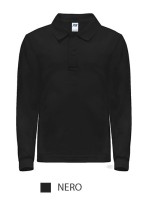 Polo personalizzate JHK Manica Lunga bambino