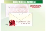 Biglietti personalizzati fustellati - Busta