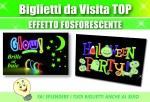 Biglietti da visita personalizzati Fosforescenti 