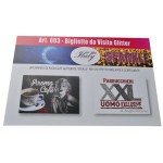 Biglietti da visita personalizzati glitter