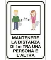 Segnaletica personalizzata coronavirus