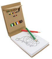 Quaderno da colorare + matite colorare - Pintur