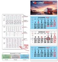 Calendari personalizzati trittico olandese 2027