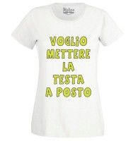 VOGLIO METTERE LA TESTA A POSTO