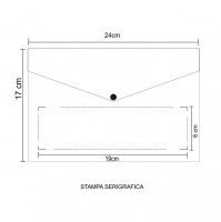 Busta personalizzata porta documenti / contrassegno B-2663