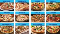 Calendari personalizzati Pizza 2027