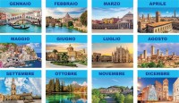 Calendari personalizzati città d'Italia e paesaggi 2027