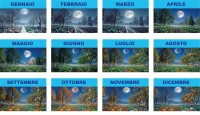 Calendari personalizzati lunario e fasi lunari 2027
