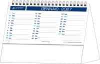 Calendari personalizzati da tavolo Basic Blu 2027