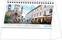 Calendari personalizzati città d'Italia da tavolo 2027