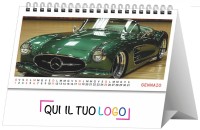 Calendari personalizzati Auto sportive da tavolo 2026