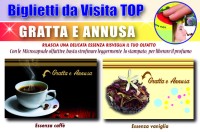 Biglietti da visita personalizzati profumo Fragola