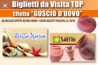 Biglietti da visita personalizzati guscio d'uovo