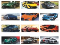 Calendari personalizzati Auto sportive da tavolo 2026