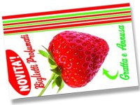 Biglietti da visita personalizzati profumo Fragola