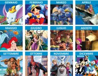 Calendari personalizzati Cartoni e fumetti 2026