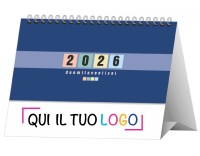 Calendari personalizzati da tavolo 2026 Multicolor