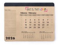 Calendari personalizzati olandese pad recycle 2026