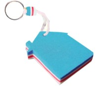 Portachiavi personalizzati Multistrato Galleggianti Blu - 348