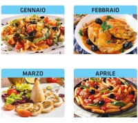 Calendari personalizzati gastronomia e ricette 2026