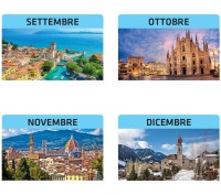 Calendari personalizzati città d'Italia e paesaggi 2026