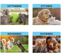 Calendari personalizzati cani e gatti 2027