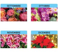 Calendari personalizzati Fiori 2027