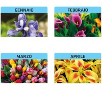 Calendari personalizzati fiori 2026