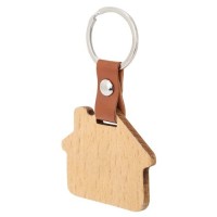 Portachiavi legno casa