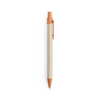Penna personalizzata ecologica in cartone e  grano