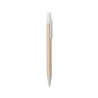 Penna personalizzata ecologica in cartone e  grano