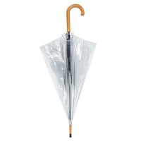 Ombrelli personalizzati con logo in pvc trasparente