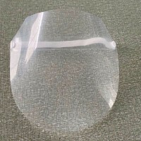 Visiera personalizzata protettiva in plastica