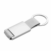 Portachiavi personalizzati in alluminio e poliestere - 5419