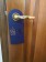 Segnaporta Door Hanger per alberghi/hotel 
