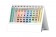 Calendari personalizzati da tavolo 2025 Multicolor