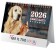 Calendari personalizzati da tavolo cani e gatti 2026