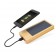 Powerbank personalizzato solare in Bambù b-10066