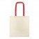 Shopper personalizzate cotone con manici colorati T-403