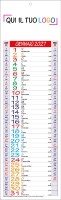 Calendari personalizzati olandese silhouette 2027