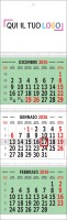 Calendari personalizzati trittico olandese 2027