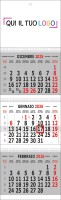 Calendari personalizzati trittico olandese 2027