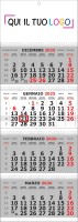 Calendari personalizzati Quadrittico olandese 2027
