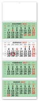 Calendari personalizzati Quadrittico olandese 2027
