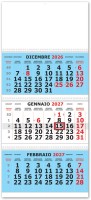 Calendari personalizzati trittico olandese 2027