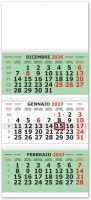 Calendari personalizzati trittico olandese 2027