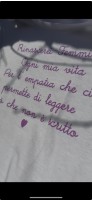 T-shirt rinascerei femmina