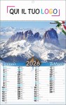 Calendari personalizzati monti 2026